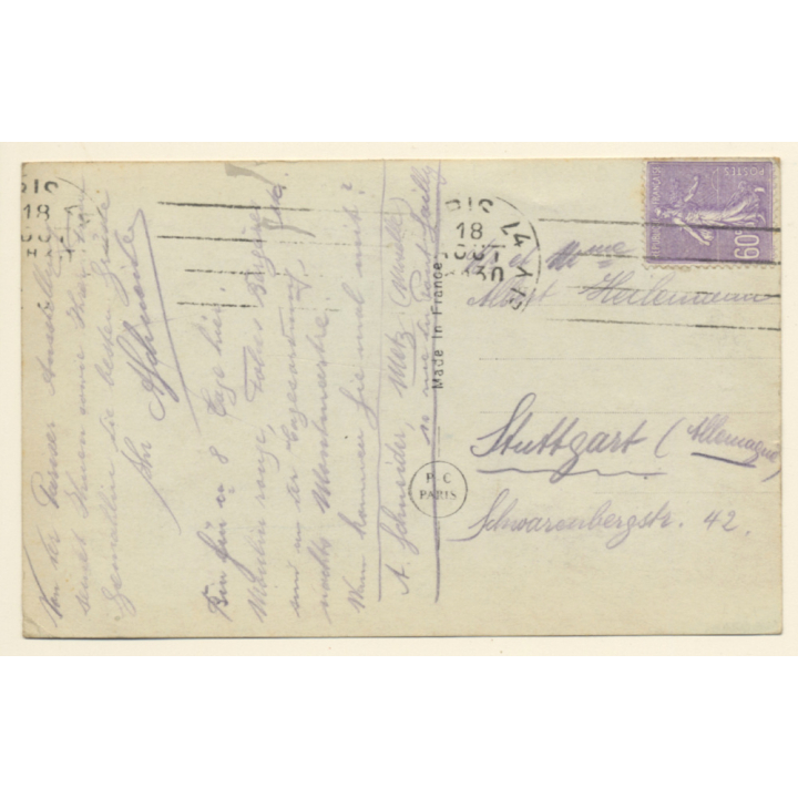 Exposition des Arts Décoratifs Paris 1925 (Vintage RPPC)