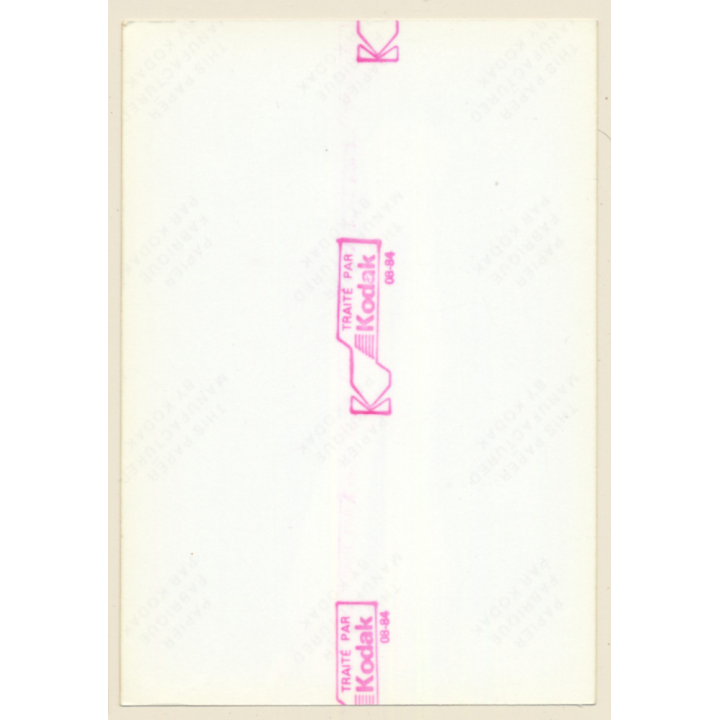 Erotic Study: Slim Nude Female Legs Up In The Air / Butt (Vintage Photo France ~1980s)