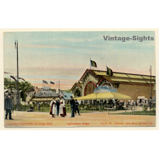 Exposition Universelle de Liège 1905: Agriculture Belge (Vintage PC)