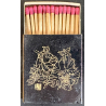 Xian / China: The Golden FLower Hotel (Vintage Matchbox ~1970s/1980s)