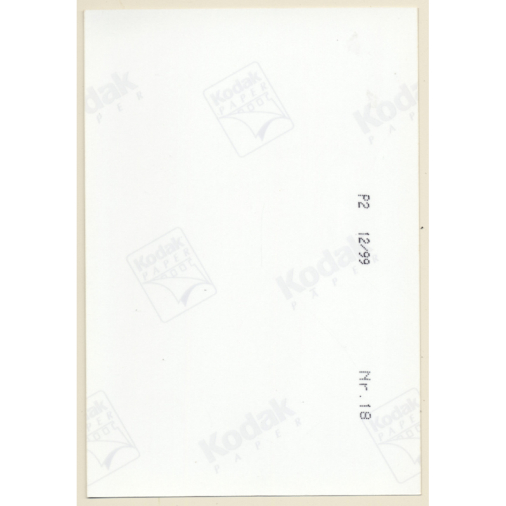 Erotic Study: Cheeky Blonde Semi Nude In Red Lingerie / Kitchen (Vintage Photo ~1990s)