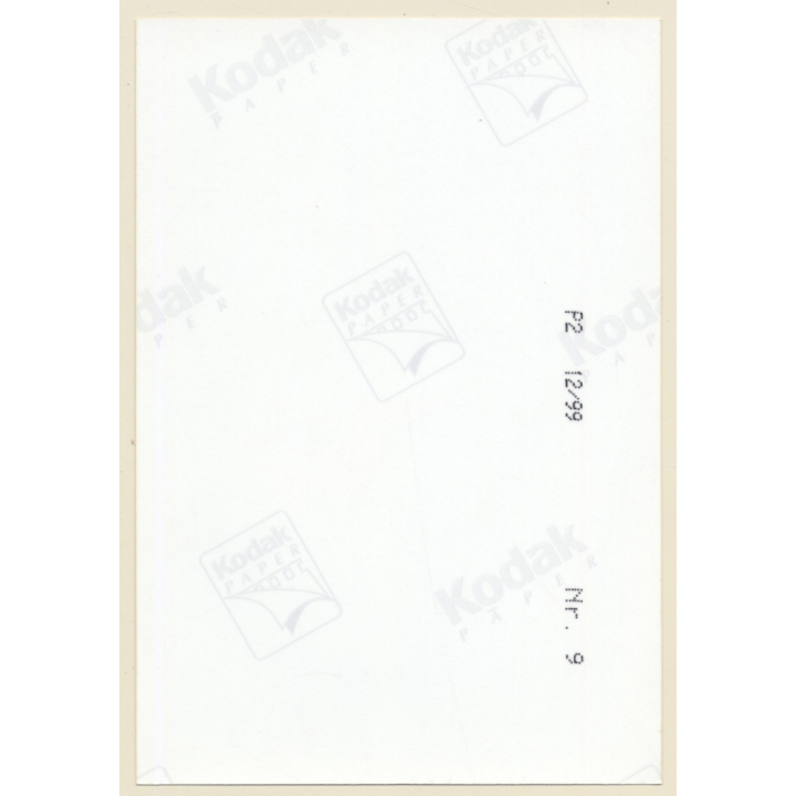 Erotic Study: Cheeky Blonde Semi Nude Reclining On Couch (Vintage Photo ~1990s)