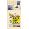Le Tamis N° 9 - 1954: Int. Revue De La Serigraphie / 2 Silkscreen Prints (Vintage Magazine)