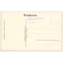 E. Theodore: Kölnerhütte Am Tschagerjoch DAV (Vintage PC 1910s/1920s)