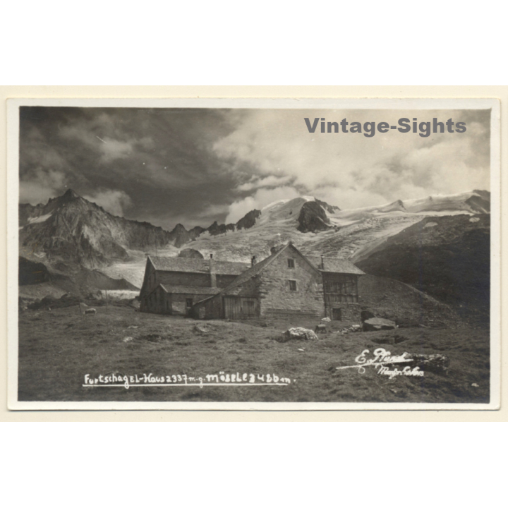 Tirol: Furtschagel Haus - Blick Auf Mösele (Vintage RPPC)