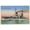 S.M.S. Prinz Regent Luitpold / Paquebot Postmark (Vintage PC 1914)