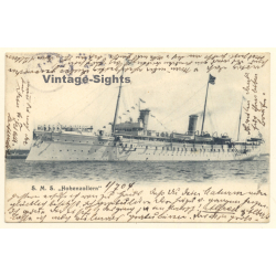 S.M.S. Hohenzollern / Kaiser Wilhelm II Staatsyacht (Vintage PC 1904)