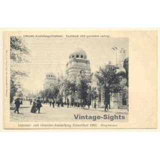 Düsseldorf Industrie & Gewerbe Ausstellung 1897 / Ansicht 1497 (Vintage PC Litho)