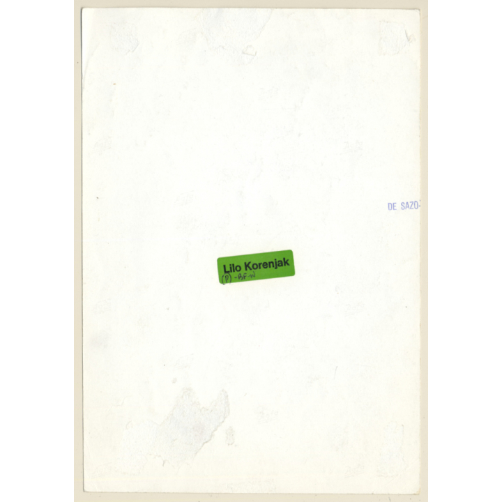 1920s Erotica: Woman Sitting On Oldtimers' Wheel - Nylons / Boudoir - Biederer (Large Photo Reprint ~ 24x17 CM)