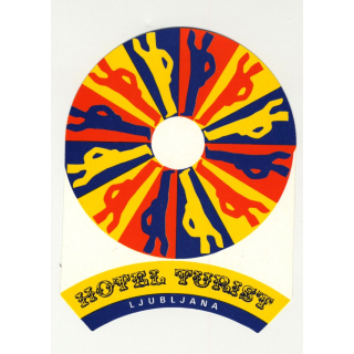 Hotel Turist - Ljubljana / Slovenia (Vintage Luggae Label)