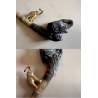 Rare Vintage Burmese Elephant Clay Pipe (~1940s/1950s)