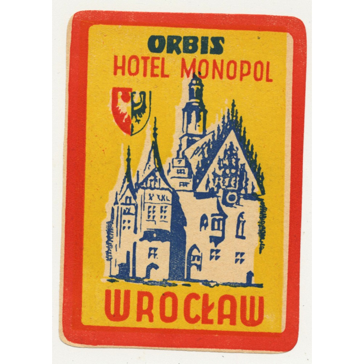 Hotel Bonavia - Rijeka / Croatia (Vintage Luggae Label)