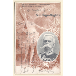 1° Anniversario Della Morte Di S.M. Umberto I. (Vintage PC 1901)