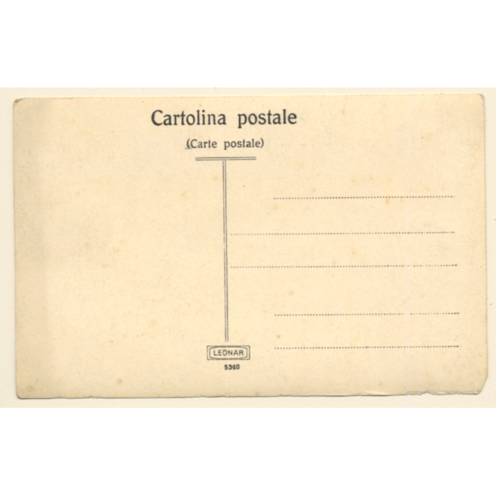 Italo-Turkish War (1911-1912): Italian Soldiers Retrieve Equipment From Bunker (Vintage RPPC)