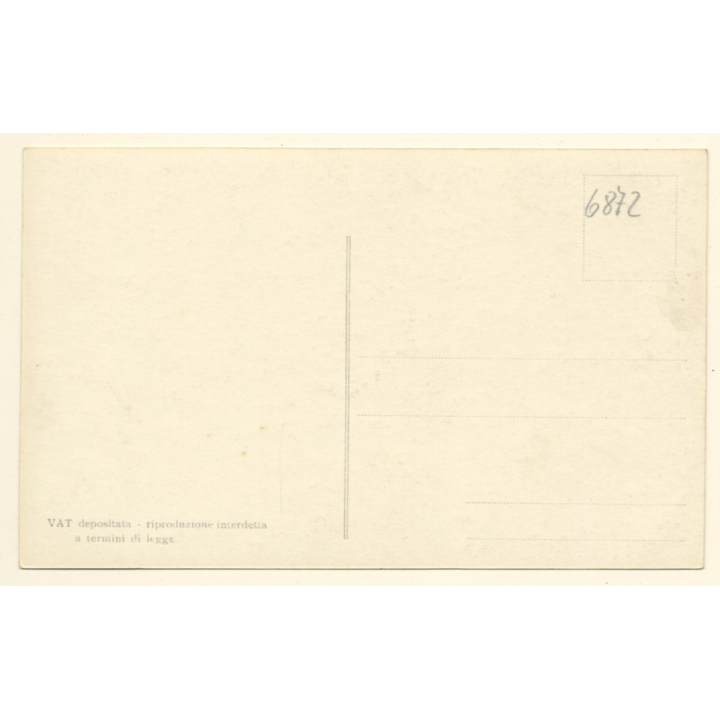 Italo-Turkish War (1911-1912): Admiral Borea Ricci In Front Of Command House (Vintage RPPC)