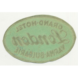Grand-Hotel London - Varna / Bulgaria (Vintage Luggae Label)