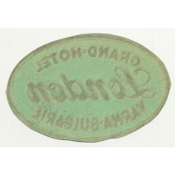 Grand-Hotel London - Varna / Bulgaria (Vintage Luggae Label)