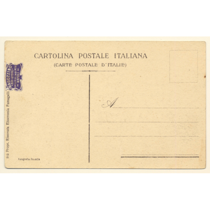 Italo-Turkish War (1911-1912): 84th Infantry At The Trench (Vintage PC ~1910s)