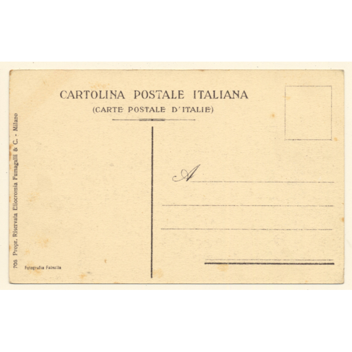 Italo-Turkish War (1911-1912): Soldiers Point Cannon At City (Vintage PC ~1910s)