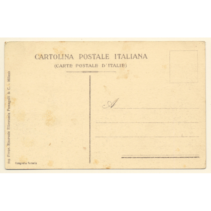 Italo-Turkish War (1911-1912): Artillery On It's Way To Outpost (Vintage PC ~1910s)