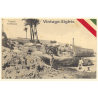 Italo-Turkish War (1911-1912): Fortifications In The Desert (Vintage PC ~1910s)
