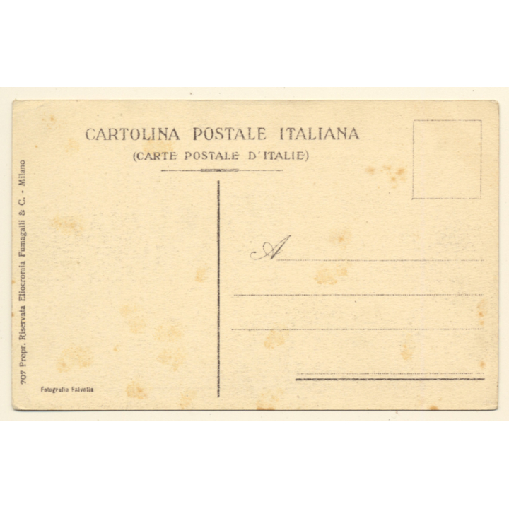 Italo-Turkish War (1911-1912): Wounded Officer Transported By Soldiers (Vintage PC ~1910s)