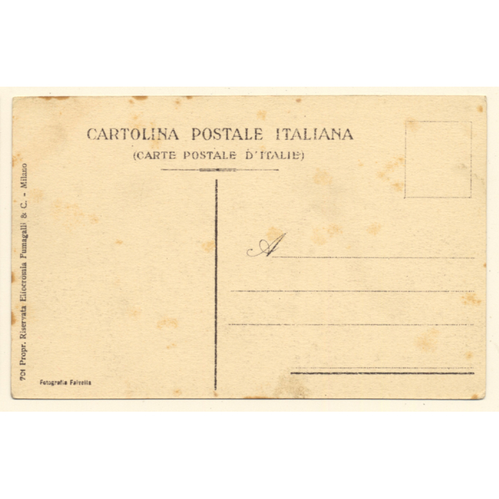 Italo-Turkish War (1911-1912): Tripoli - Colonel Fara Writes Report (Vintage PC ~1910s)