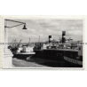 Port Facilities Of Stanleyville & Steamers / Congo - Africa (Vintage RPPC B/W 1955)