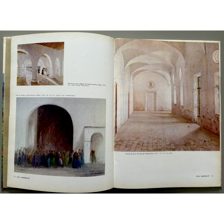 Coll Bardolet: Maestros Acuales De La Pintura Y Escultura Catalanes 14 (SIGNED Book 1979)