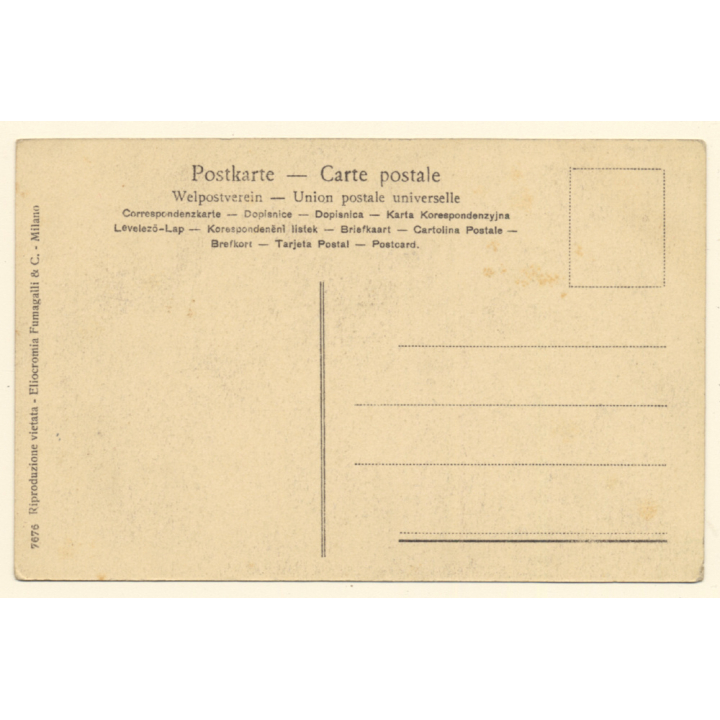 Colony Tripoli Italiano: Sceglitore Di Sparto / Ethnic (Vintage PC 1910s)