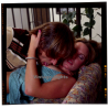 Erotic Study: Close-Up Of Man Kissing Womans' Nipple (Vintage Diapositive KORENJAK 1970s/1980s)
