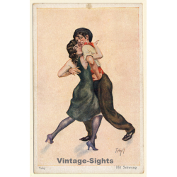 Toby: Tanzendes Paar - Mit Schwung (Vintage PC 1910s/1920s)