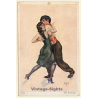 Toby: Tanzendes Paar - Mit Schwung (Vintage PC 1910s/1920s)