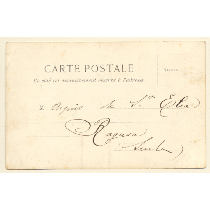 Algeria: Arabe En Prière / Ethnic (Vintage PC 1902)