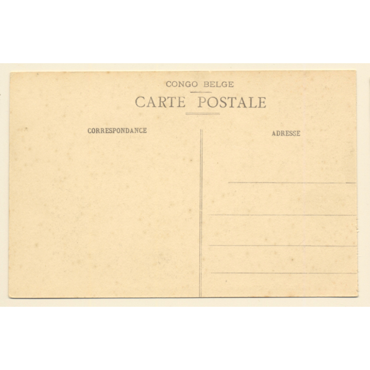 Malela / Congo Belge: Une Crique Et Le Village Des Travailleurs (Vintage PC 1910s/1920s)
