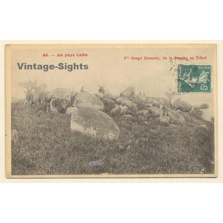 Sangha - Tchad / Congo Francaise: Au Pays Laka (Vintage PC 1909)
