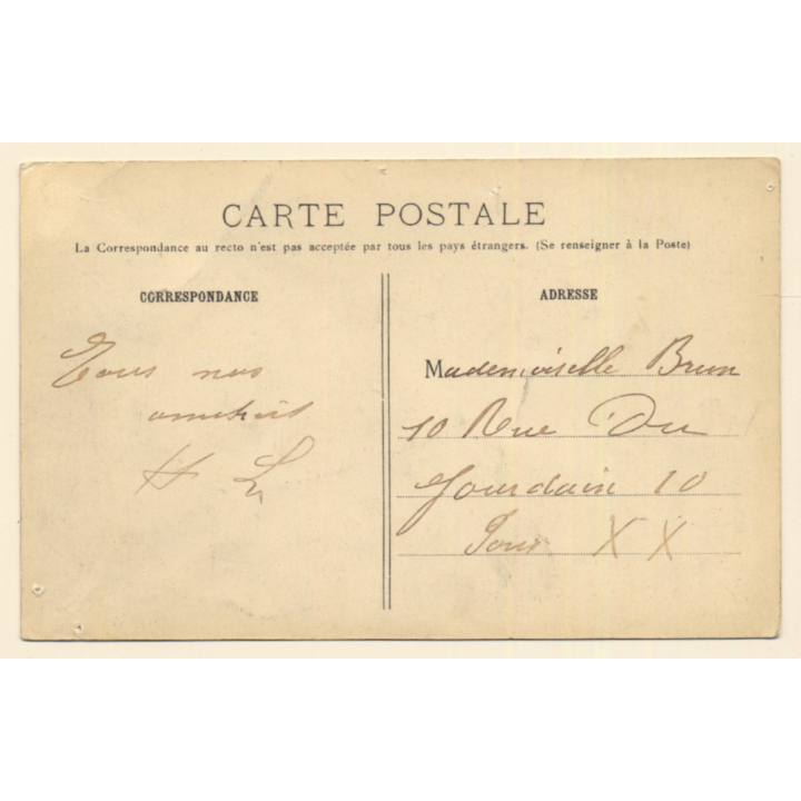 Sangha - Tchad / Congo Francaise: Au Pays Laka (Vintage PC 1909)