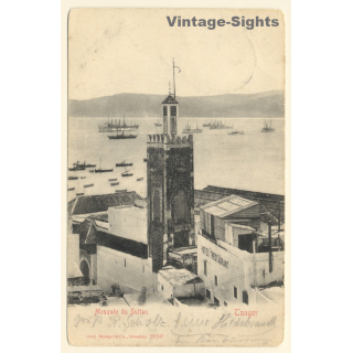 Tanger / Morocco: Mosquée Du Sultan (Vintage PC 1908)