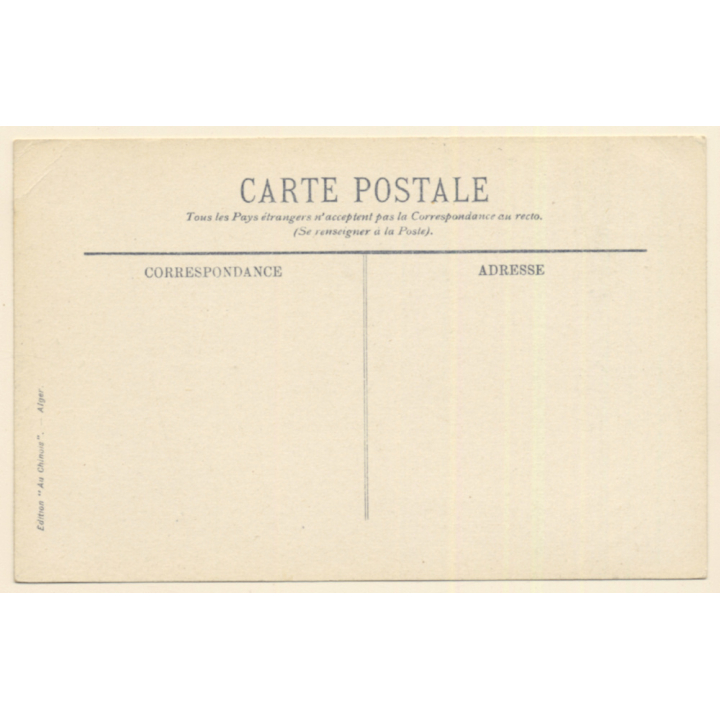 Algiers / Algeria: Le Quartier De Bab-El-Oued (Vintage PC)