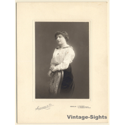 Samson & Co: Nice Portrait Of Fine Young Lady (Vintage Photo ~1920s/1930s)