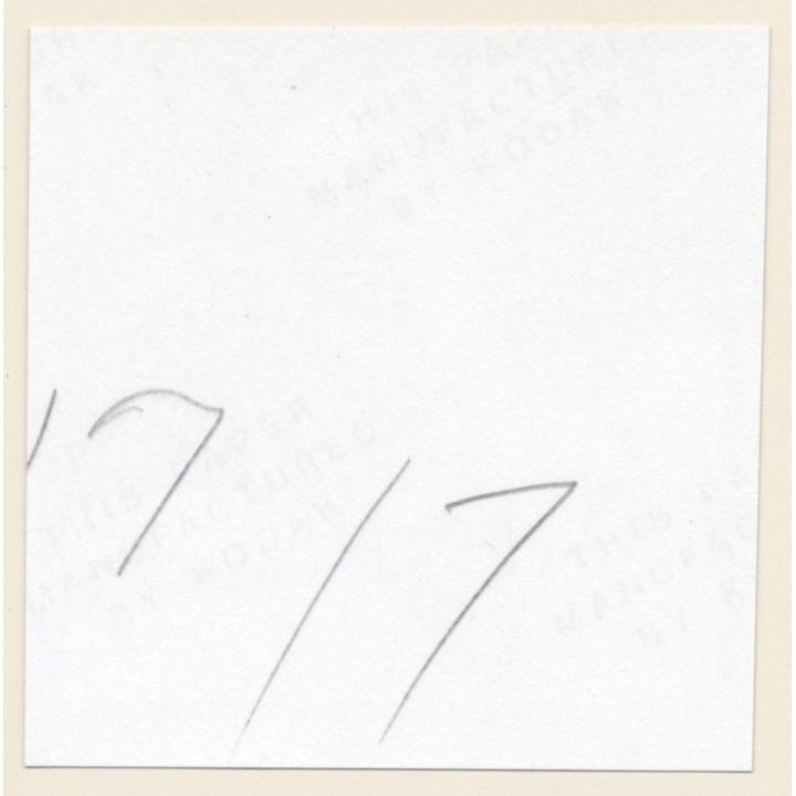 Erotic Study: Racy Blonde Nude Relaxes In The Sun*11 / Rear View (Vintage Contact Print 1970s/1980s)