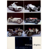 Daimler Benz Museum 4 / Mercedes (Set Of 6 Postcards ~2000s)