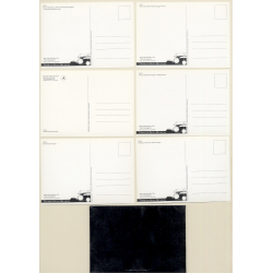 Daimler Benz Museum 4 / Mercedes (Set Of 6 Postcards ~2000s)