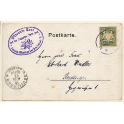 Garmisch-Partenkirchen: Gruss Von Der Zugspitze (Vintage Artist PC 1901)