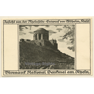 Bingen: Otto Von Bismarck National Denkmal (Vintage PC 1910s)