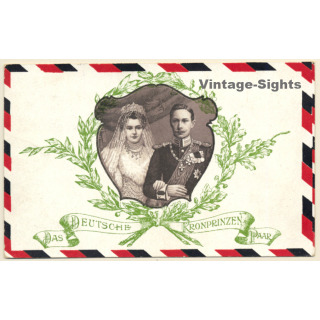 Hochzeit Kronprinz Wilhelm Von Preußen & Cecilie (Vintage PC  ~1900s/1910s)