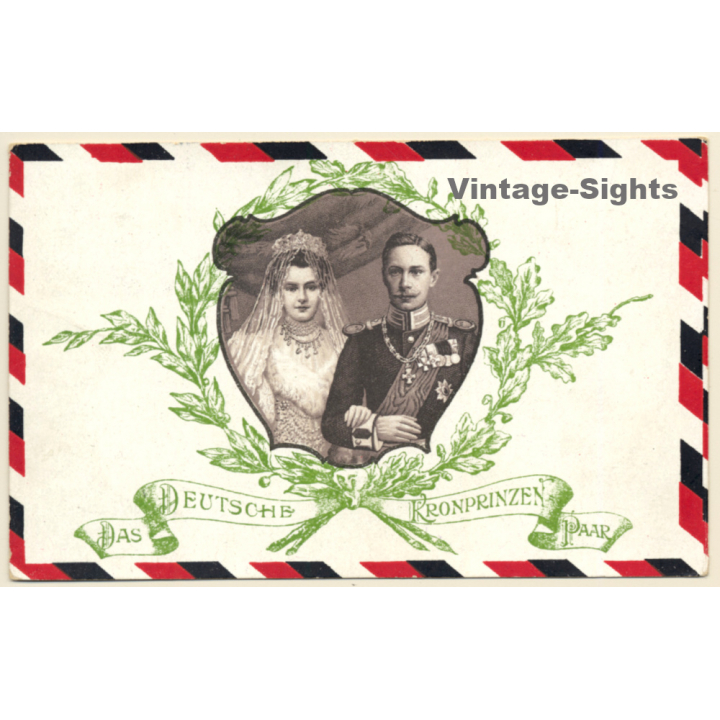 Hochzeit Kronprinz Wilhelm Von Preußen & Cecilie (Vintage PC  ~1900s/1910s)