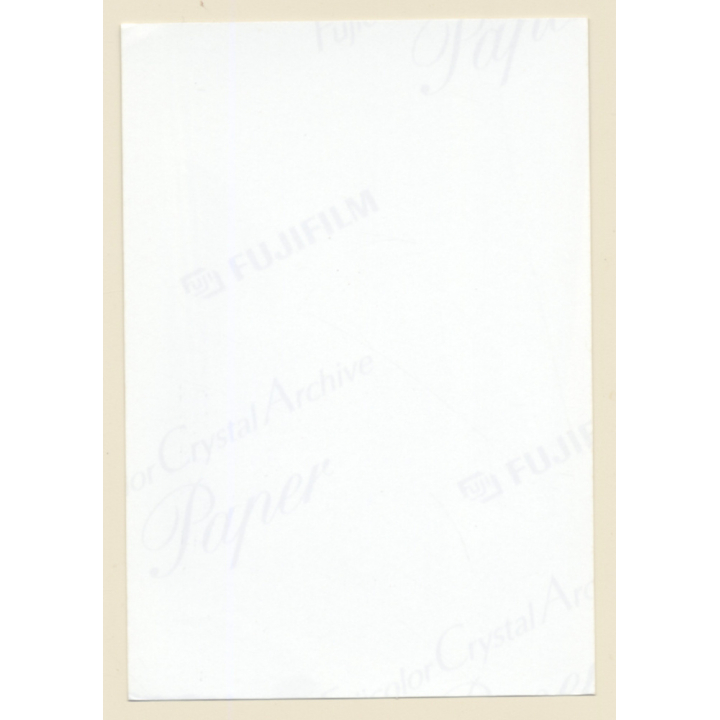 Erotic Study: Darkhaired Nude Showering (Vintage Photo ~1990s)