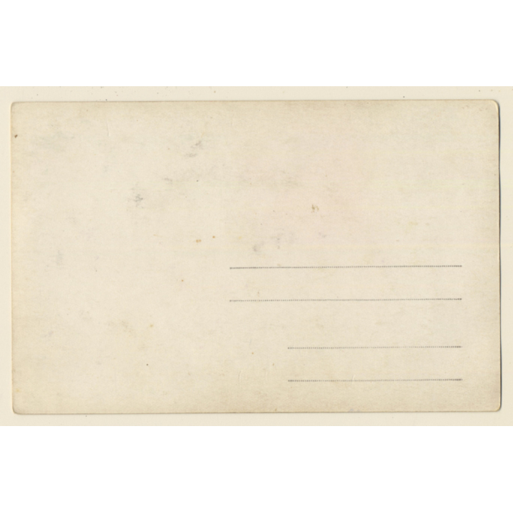 Erotic Drawing - Boudoir - Risqué: En Carnaval - Les Deux Nez (Vintage RPPC  1900s/1910s)