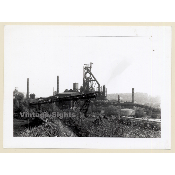 Tubize / Belgium: Forges de Clabecq *1 / Steelworks (Vintage Photo 1990s/2000s)